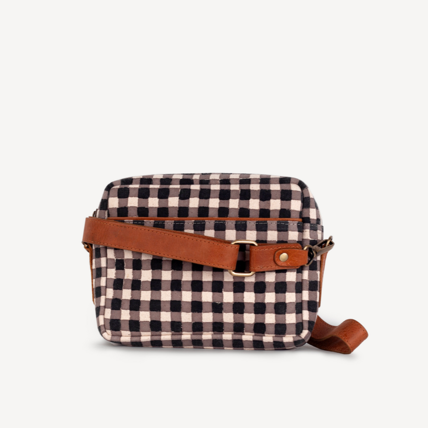 Camera Bag- Winter Gingham