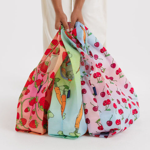 Set of 3 Standard BAGGU- Carrots + Berries