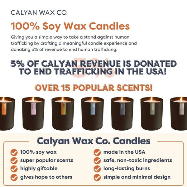 soy candles that fight human trafficking