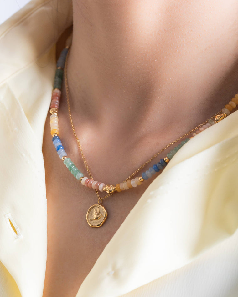 Song of Freedom Gold-Plated Necklace