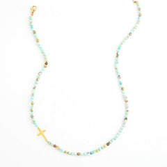 Faithful Necklace in Turquoise