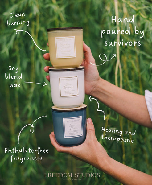 Summer Sunset Travel Soy Candle