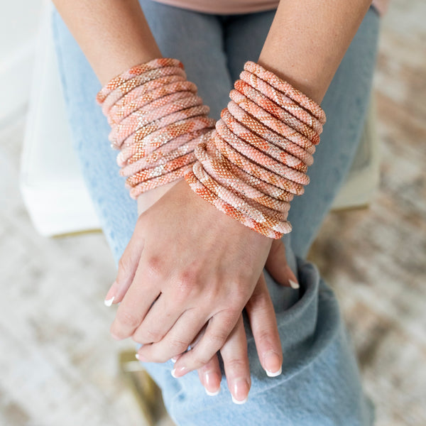 Frosé Roll-on Beaded Bracelets
