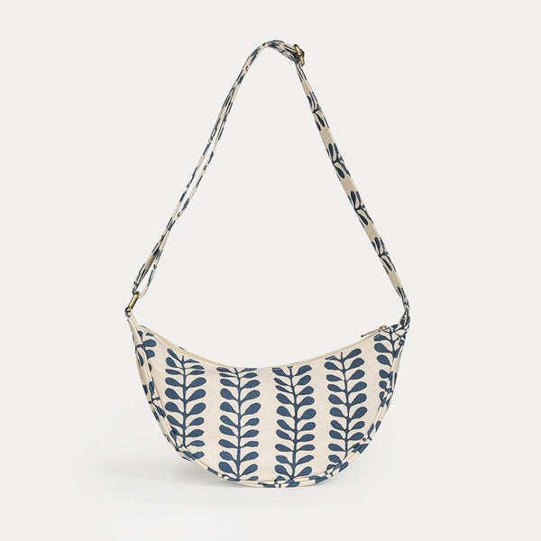 Moon Sling Bag- Indigo Fern