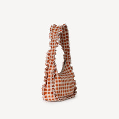 Momo Shoulder Bag- Harvest Gold Gingham
