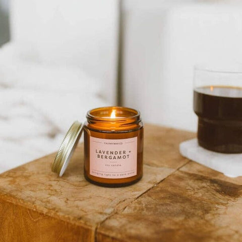 Lavender + Bergamot Mini Soy Candle