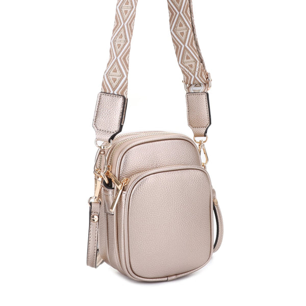 Josie Vegan Crossbody - Gold