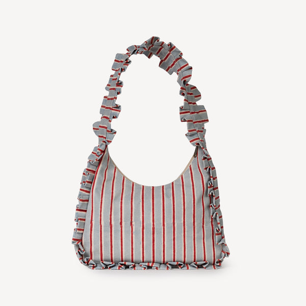 Momo Shoulder Bag- Blanket Stripe