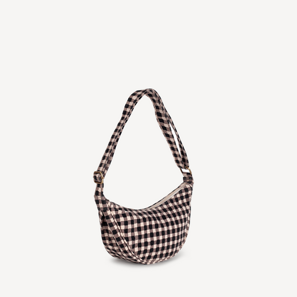 Moon Sling Bag- Winter Gingham