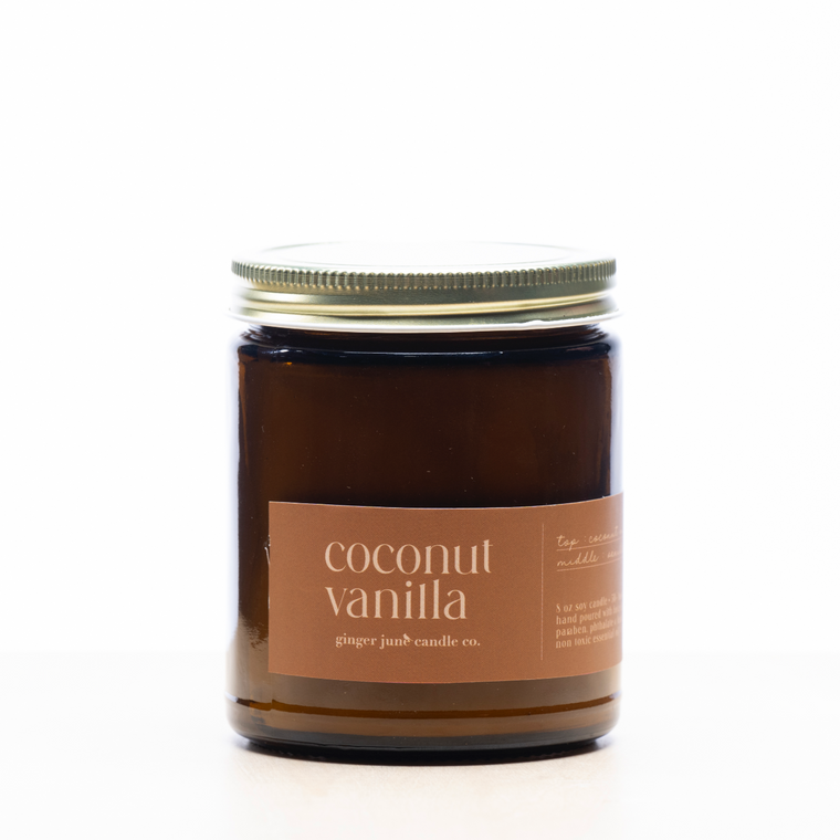 Coconut Vanilla Soy Candle