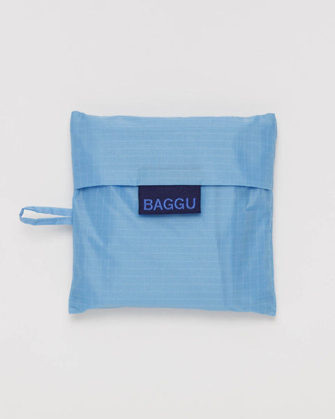 Solid Baggu Reusable Bag- soft blue