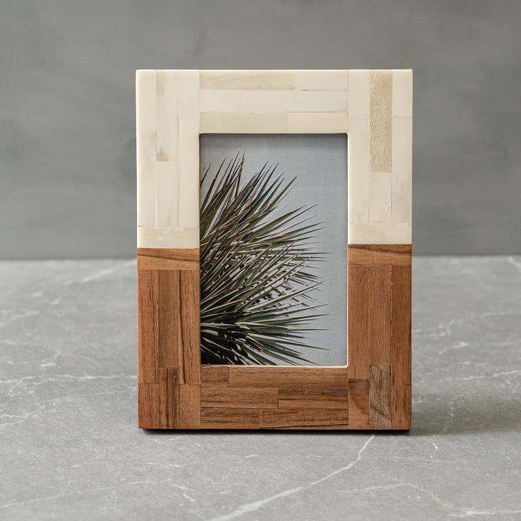 Split Wood Photo Frame