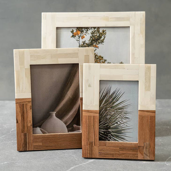 Split Wood Photo Frame