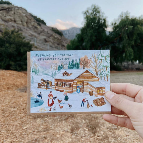 sustainable christmas cards