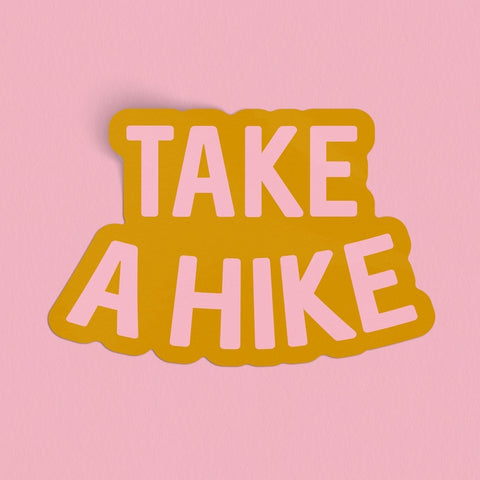 Take a Hike Vinyl Sticker