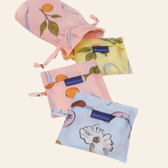 Apricots + Ribbons- Set of 3 Standard BAGGU