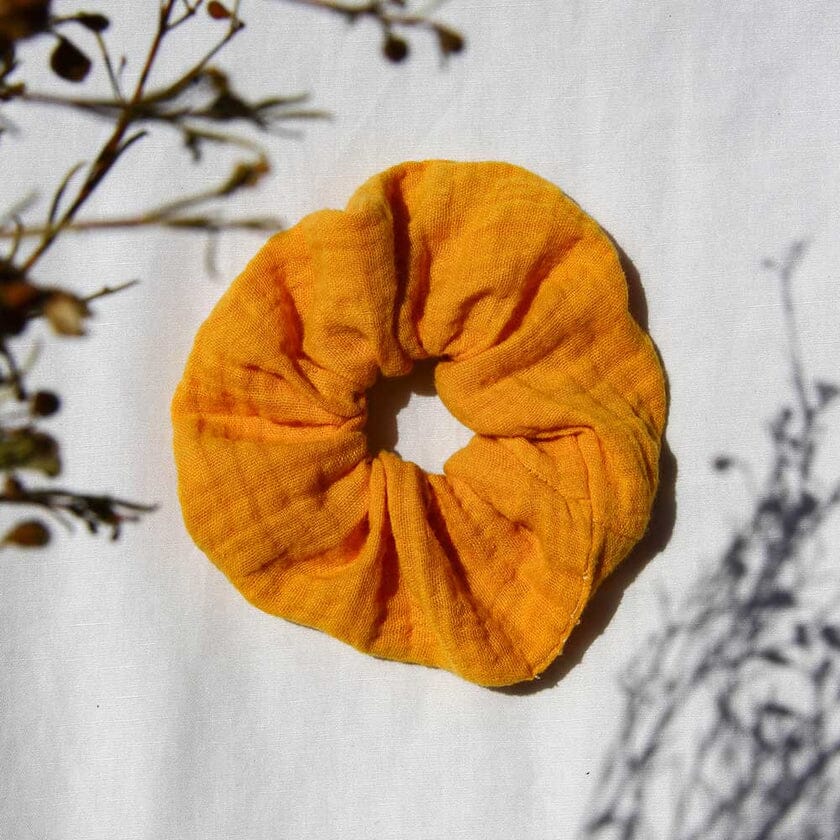 Mustard Muslin Scrunchy - Redemption Market