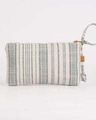 Luna Wrist Pouch- Natural Stripe