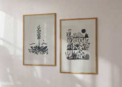 'Agave' Linocut Print