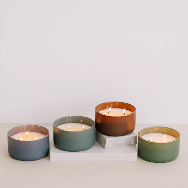 Piñon + Woods- Three Wick Soy Candle