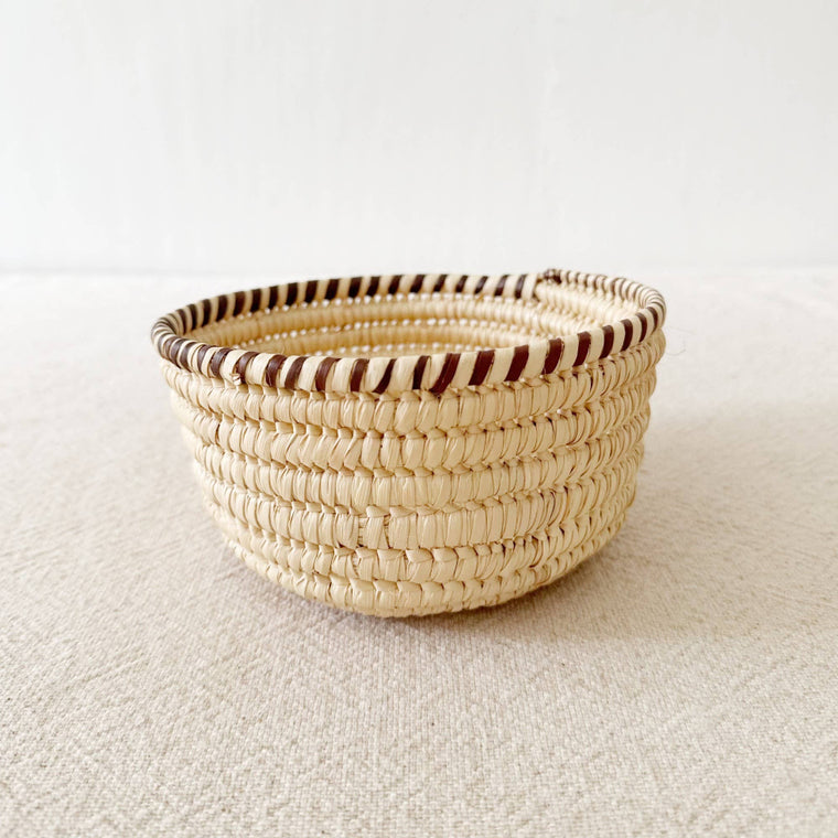 Mini Woven Palm Bowl