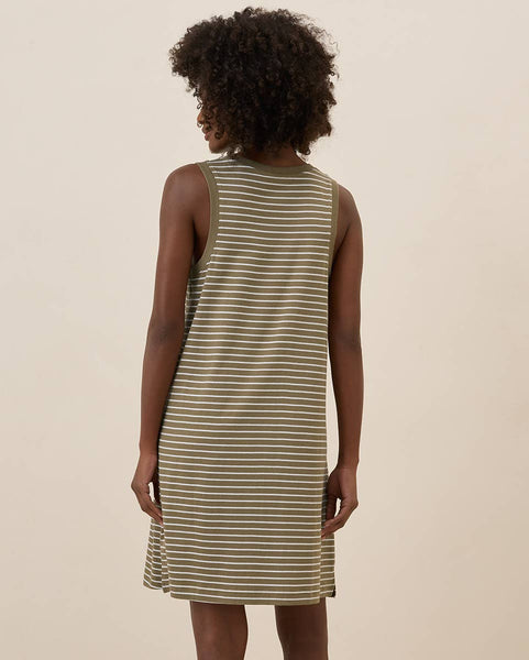 Costa Mesa Stripe Tank Dress