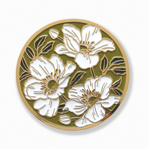 Summer Garden Party Gold Coasters