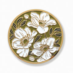 Summer Garden Party Gold Coasters