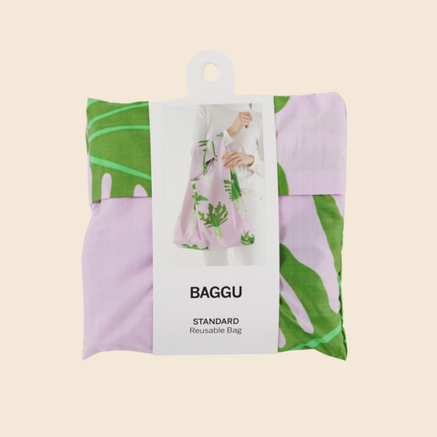 Baggu Reusable Bag- Daikon Pink