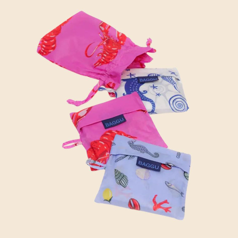 BAGGU Set of 3- Sea Creatures