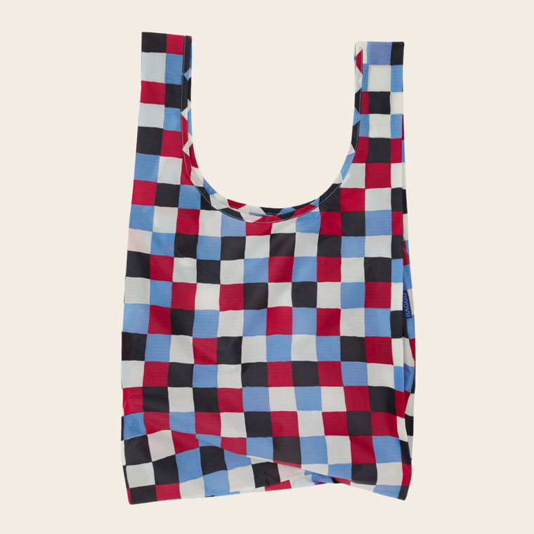 Painted Check BAGGU Standard Bag
