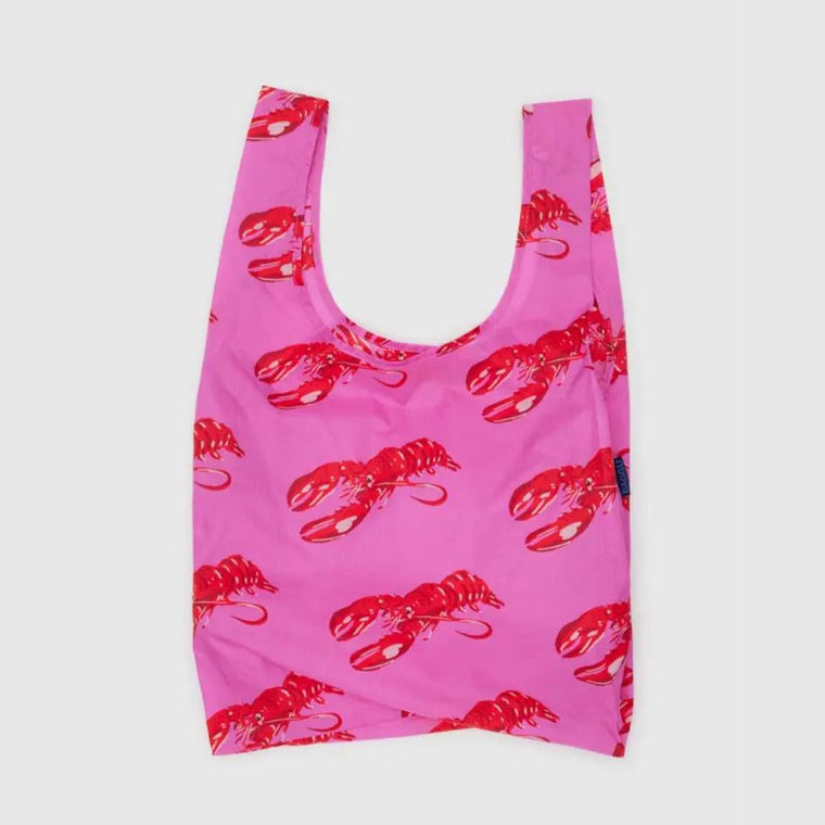 Pink Lobster Reusable Bag