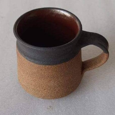 Rustic Handmade Espresso Mug- Black