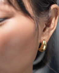 Love & Justice Half Hoop Earrings
