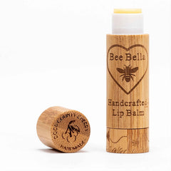 handcrafted bee bella cherry lip balm 