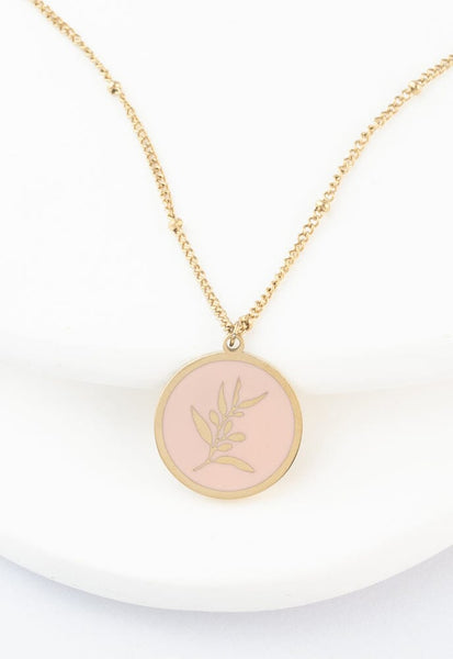 Resilience Leaf Necklace