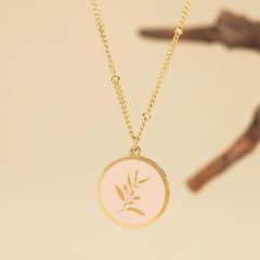 Resilience Leaf Necklace