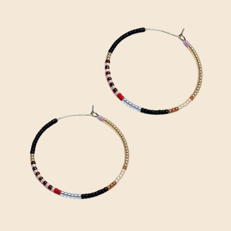 Aryna Hoops / Black