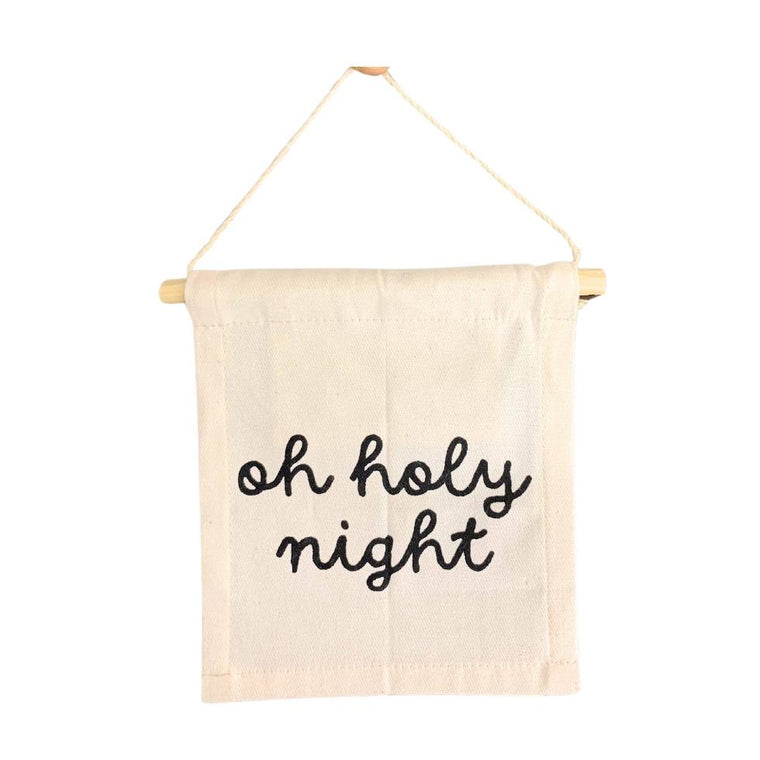 Oh Holy Night Hang Sign