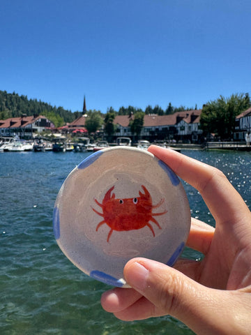 Mini Ceramic Dish- Crab