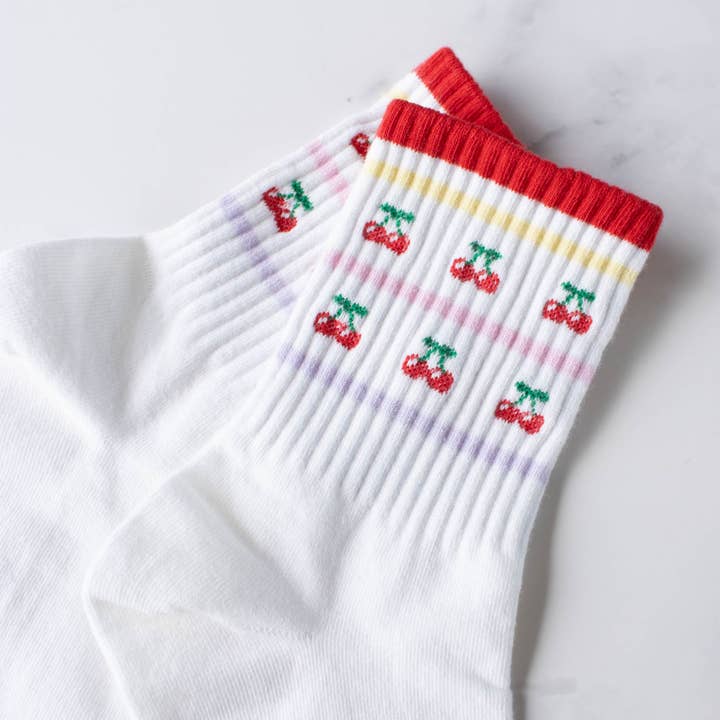 Cherry Comfort Socks