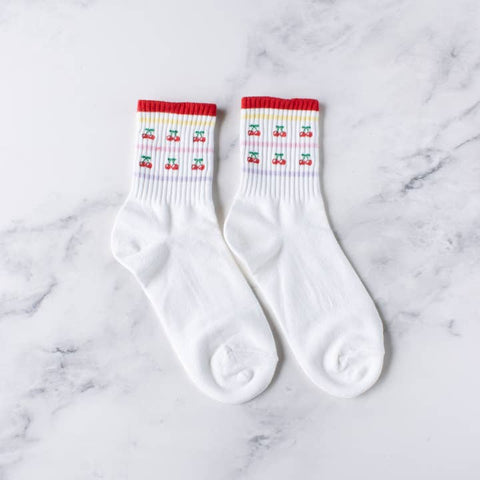 Cherry Comfort Socks
