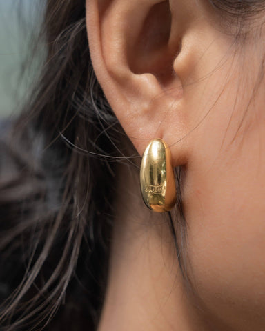 Love & Justice Half Hoop Earrings