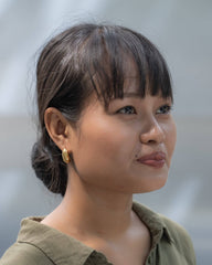 Love & Justice Half Hoop Earrings