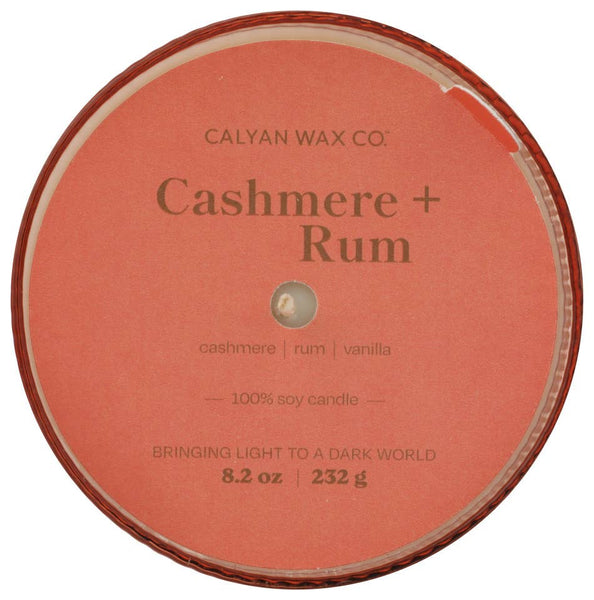 Cashmere + Rum Soy Candle