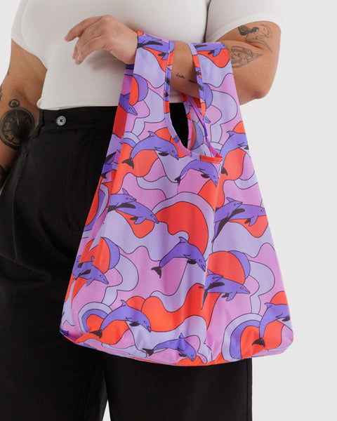 Dolphins Standard BAGGU Reusable Bag