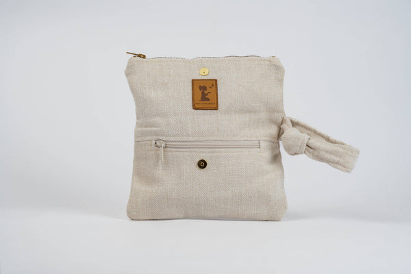 Summer Resort Clutch- Cream