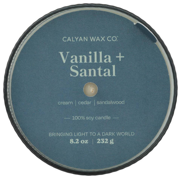 Vanilla + Santal  Soy Candle