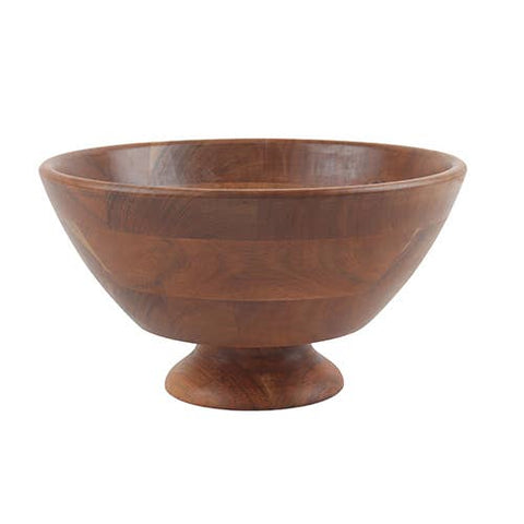 ecoserve wood pedestal bowl