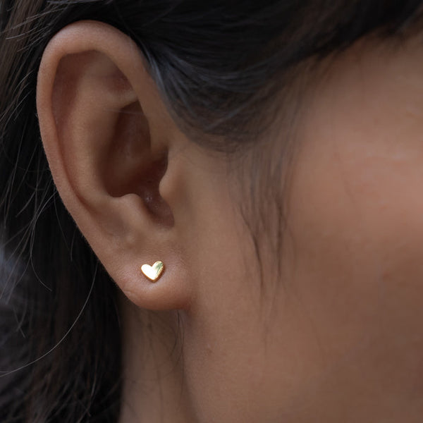 Committed Gold Earring